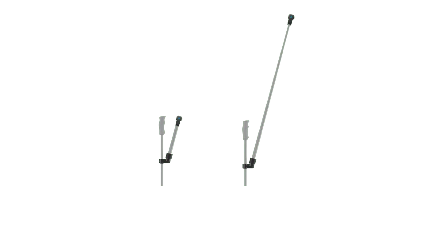 Ski Pole Mount for Extension Poles