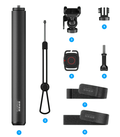 4ft (1.2m) Extension Pole + Waterproof Shutter Remote