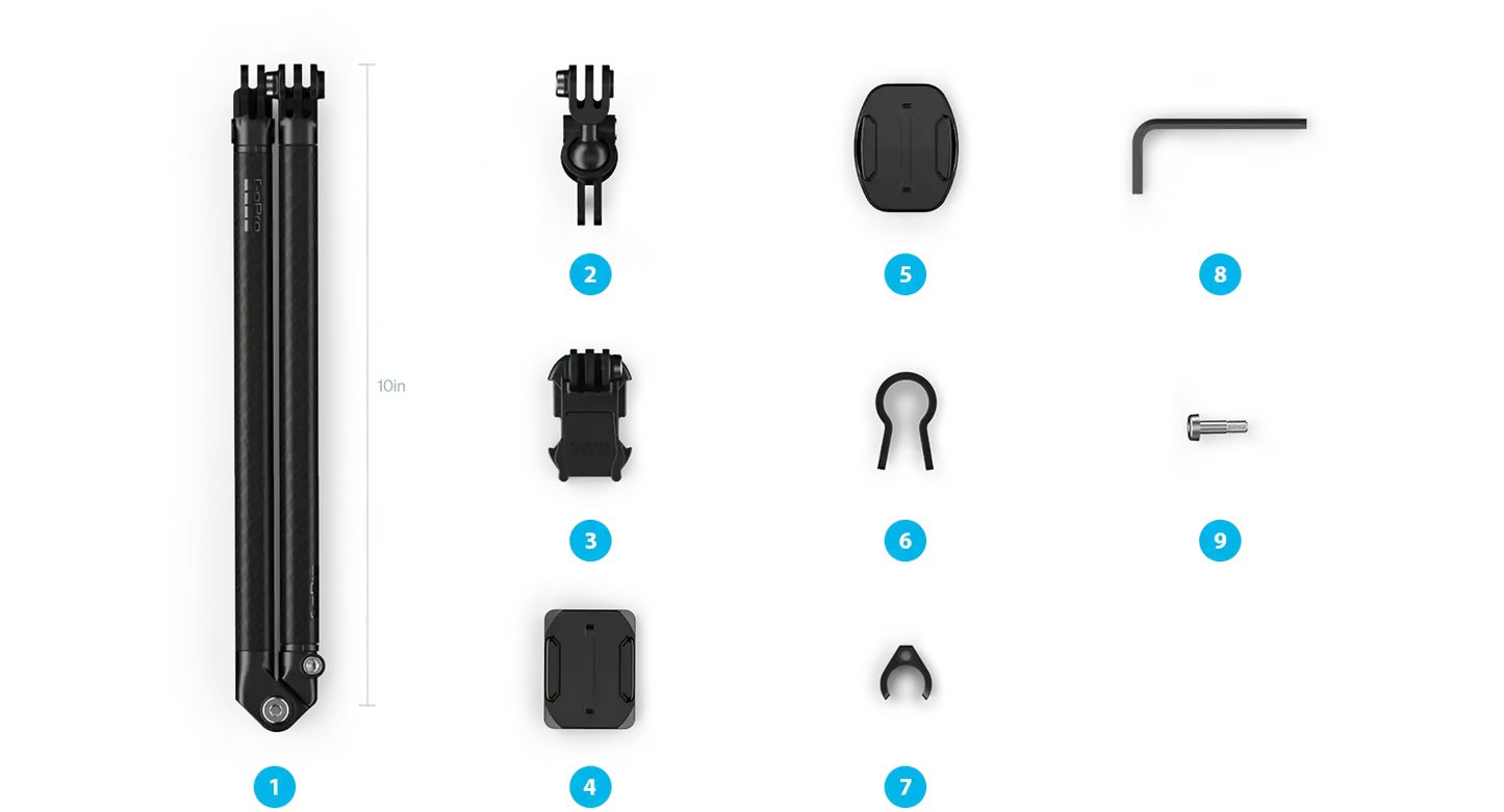 Boom + Adhesive Mounts