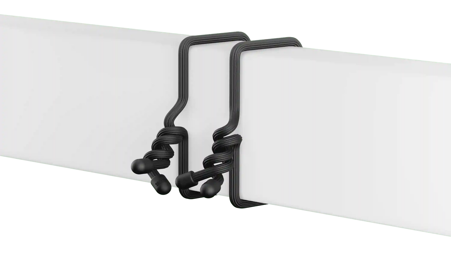 Flexible Grip Mount (Featuring Gear Ties)